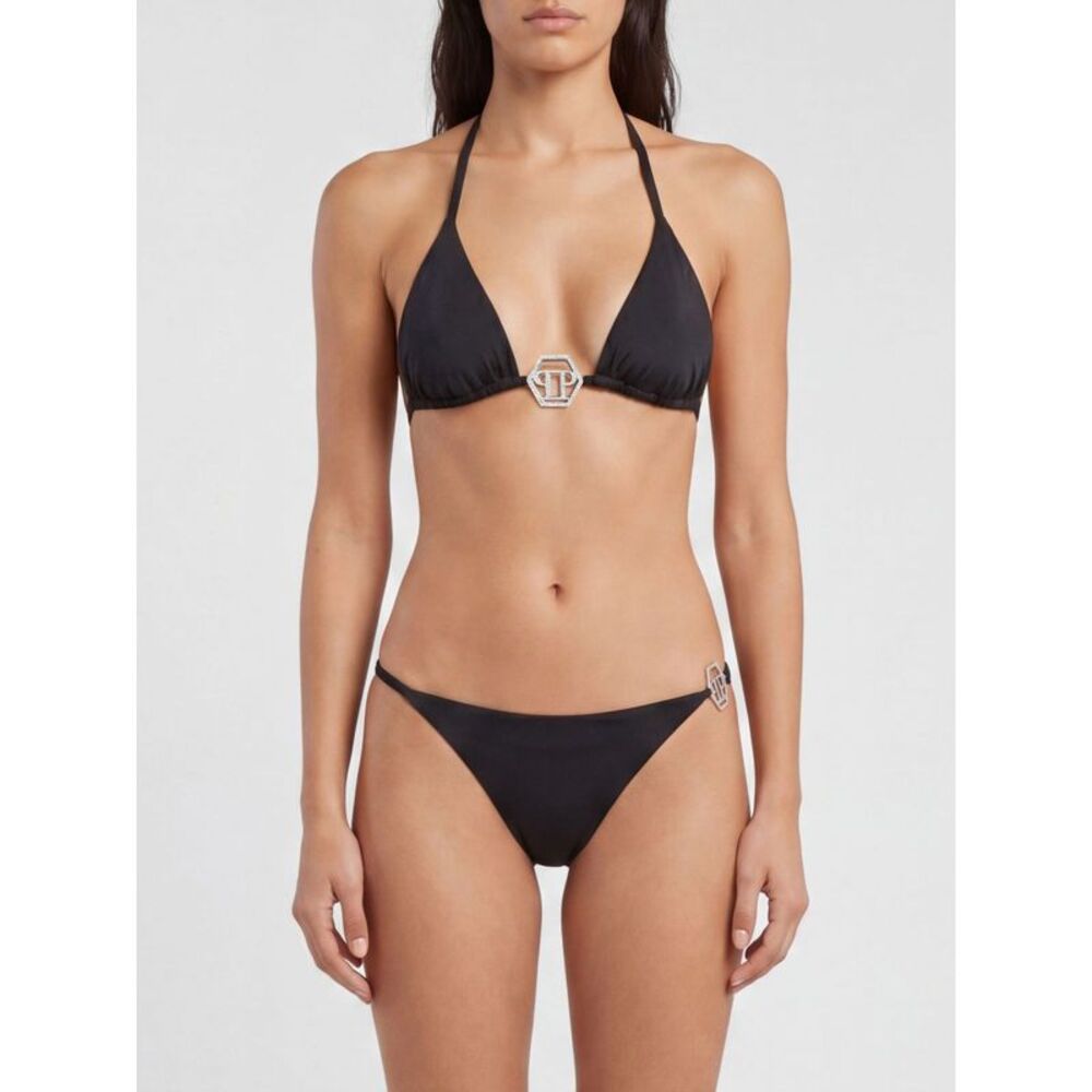 Philipp Plein Women Pp Bikini Top Swimsuit Philipp Plein
